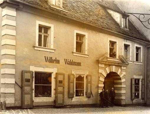 Ehemalige Konditorei Waldmann von meinem Onkel Wilhelm Waldmann in Sulzbach-Rosenheim.